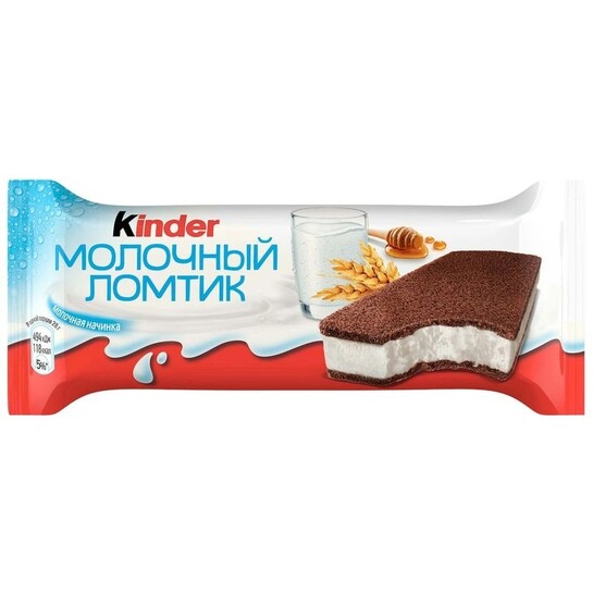 Пирожное Kinder Молочный ломтик с молочной начинкой 28 г