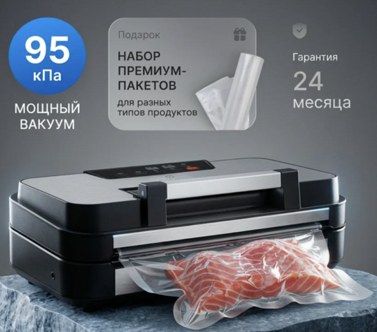 Вакууматор для продуктов VS8001G NARRAZIONE