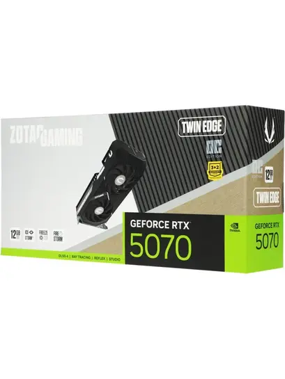 Видеокарта ZOTAC RTX 5070 12ГБ Twin Edge (с макс. кошельком, с подпиской)