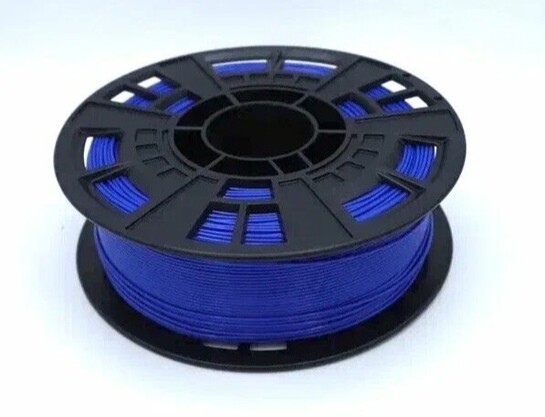 Пластик PETG для 3D принтера и печати Plastiq синий, 1.75 мм, 1 кг