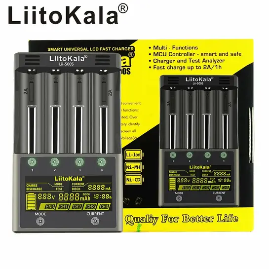 Зарядное устройство LiitoKala Li-500S