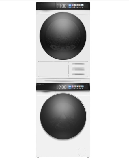 Колонна MEFERI MS10WH82 COMFORT из стиральной и сушильной машины (10 кг)