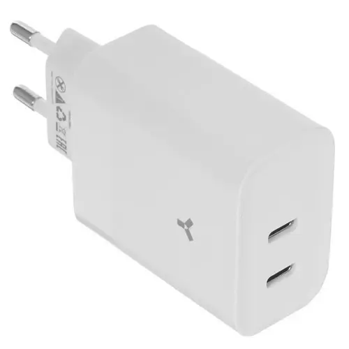 Сетевое зарядное устройство 40w Accesstyle Agate 40W2C, PD, QC (не все регионы)