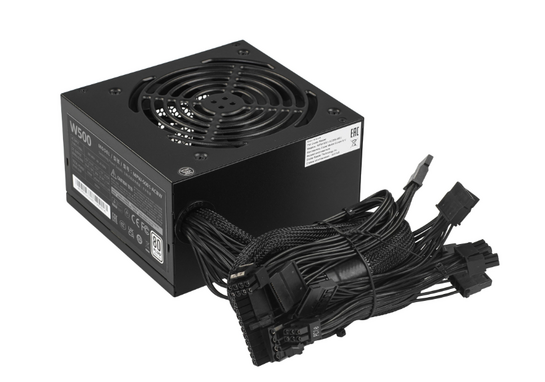 Блок питания CoolerMaster ELITE NEX White W500, 500 Вт, 80+ Standart