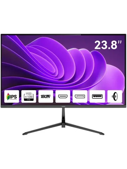Монитор 23.8" AIWA MD2410, IPS, 1920x1080, 180Гц (с ВБ кошельком)