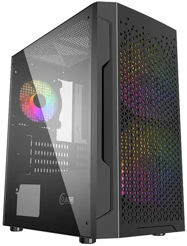 Корпус ПК PowerCase Mistral Micro Z3B Mesh LED CMIMZB-L3