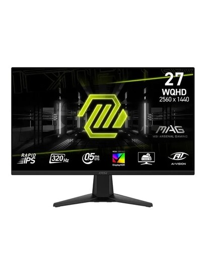 Монитор MSI MAG 275QF X32, 27″, 2K, Rapid-IPS, 320 Гц, 0.5 мс, HDR400 (с банками-партнерами)