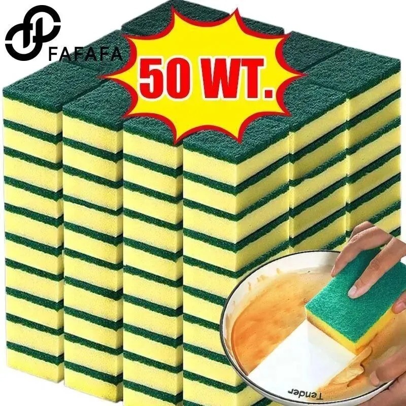 Губка xiwan, 50 шт. (с картой банка-партнёра, из-за рубежа)