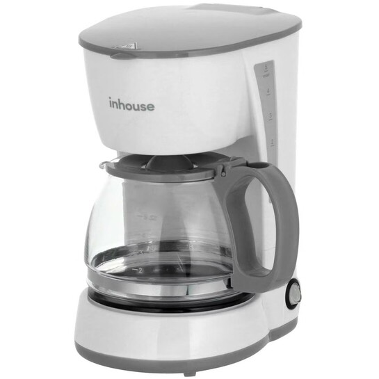 Кофеварка капельного типа Inhouse ICMD0603GW 0.6 л, 600 Вт
