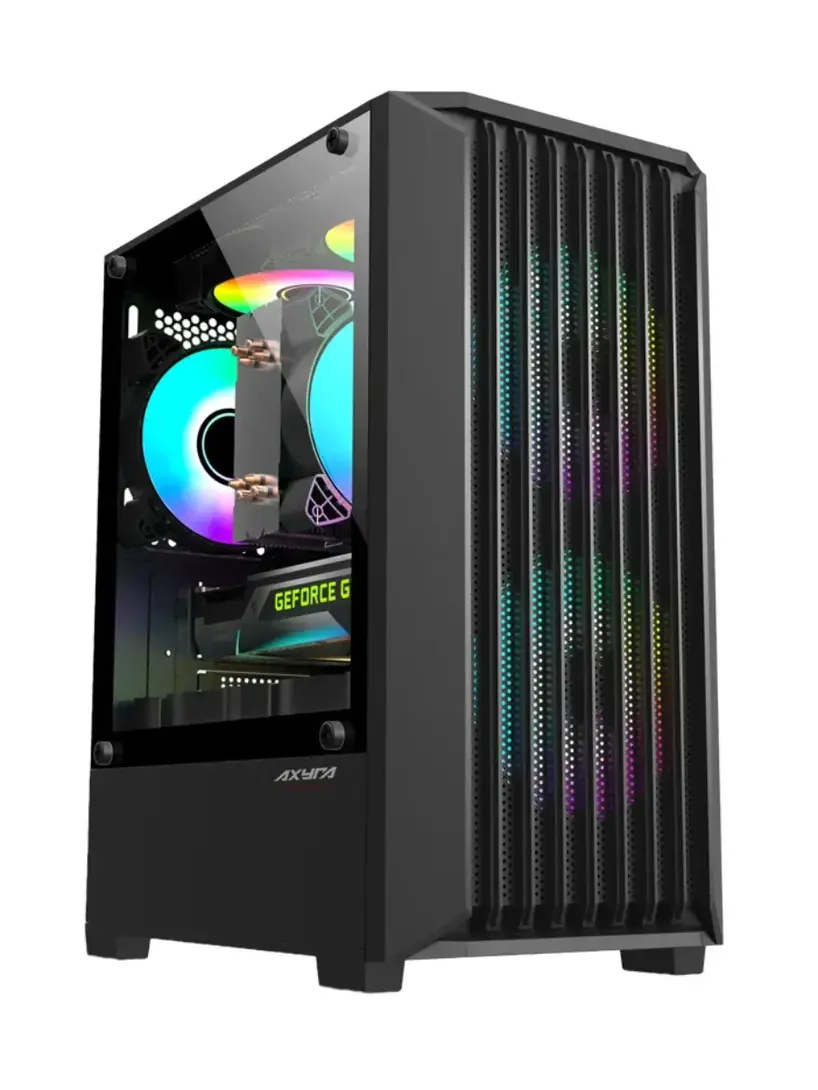 Корпус ПК AXYRA LURE F103M, Mini-Tower, 3 x 120 мм (с ВБ кошельком)