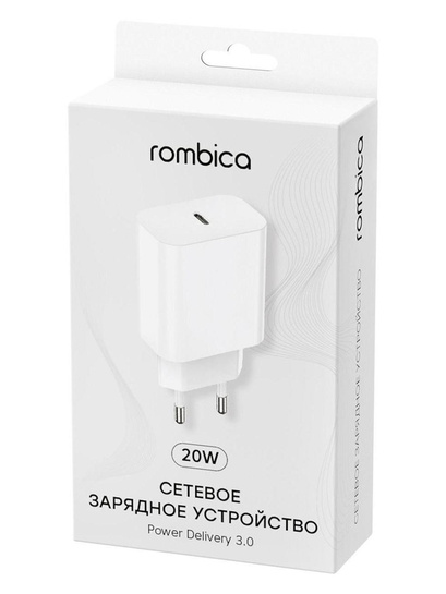 Сетевое зарядное устройство Rombica Neo ZQ4C, 20 Вт