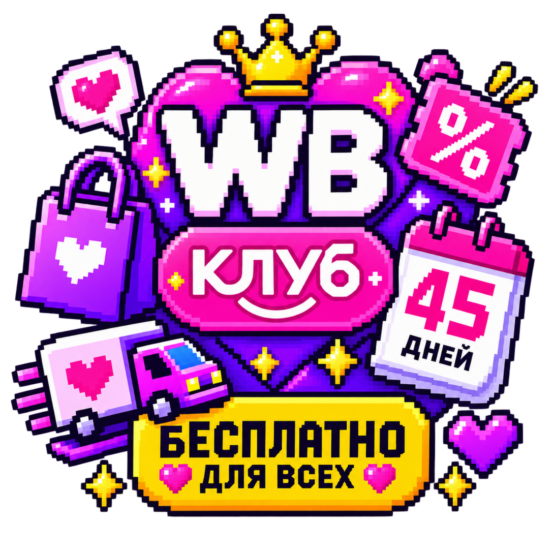 Подписка WB Клуб бесплатно на 45 дней (для тех, у кого нет активной)