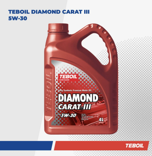 Моторное масло Teboil Diamond Carat III 5W-30, 4 л