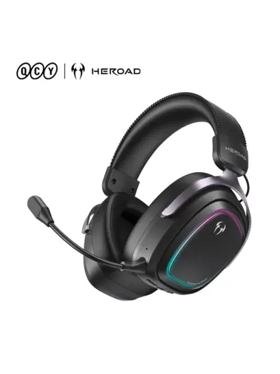 Беспроводная игровая гарнитура QCY Heroad GT2, 3 цвета (из Китая, с кошельком WB)