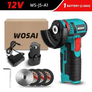 Бесщеточная угловая шлифовальная машина WOSAI WS-J5 12V WS-J5-A1