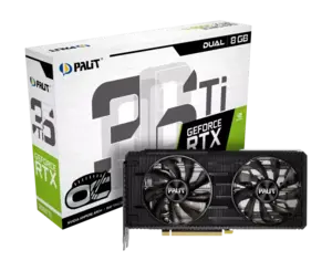 [Москва,МО] Видеокарта Palit Nvidia GeForce RTX 3060 Ti 8 ГБ Dual OC LHR