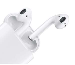 Беспроводные True Wireless вкладыши наушники Apple AirPods (2-го поколения) с микрофоном, белые
