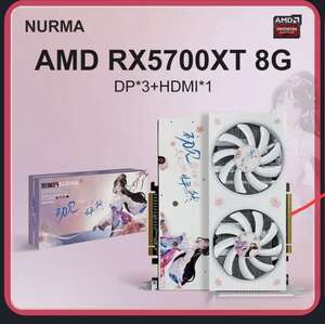 Видеокарта DEPASINO Radeon RX 5700 XT 128 МБ (D58), LHR (с Озон картой, из-за рубежа)