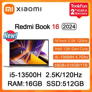 Ноутбук XIAOMI Redmi Book 16 2024 Intel i5 13500H RAM 16 ГБ SSD 512 ГБ 16" 2,5 К 120 Гц Windows 11