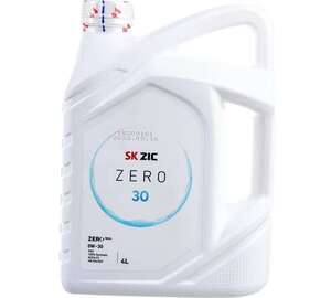 Масло синтетическое ZIC ZERO 30 (4 л; 0w-30; SN)