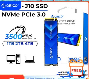 ORICO M.2 NVMe SSD 1 ТБ PCIe3.0 1700 МБ/с 3500 МБ/с + др. объемы