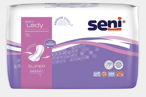 Урологические прокладки для женщин Seni Lady "Super", 15 штук