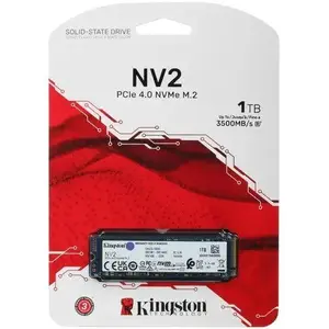 Внутренний SSD-диск Kingston 1 ТБ NV2 M.2 PCI-E 4.0 (SNV2S/1000G), с Озон картой
