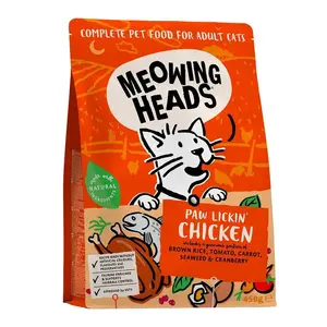 Сухой корм для кошек Meowing Heads "Куриное наслаждение", 4 кг (с Озон картой)