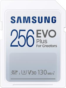 Карта памяти Samsung EVO Plus 256 gb (SDXC)