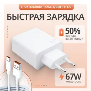 Зарядное устройство 67W (цена с баллами продавца и озон-картой)