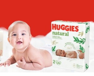 Купон на 300 рублей на подгузники Huggies 
