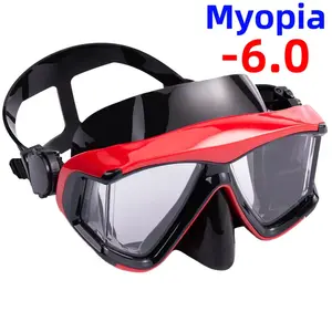  Широкоугольная маска для дайвинга до -6 диоптрий