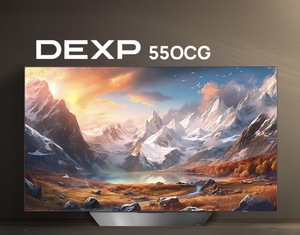 Телевизор OLED DEXP 55OCG, 4K UltraHD, 120 Гц, 55", Google TV