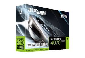 Видеокарта ZOTAC GeForce RTX 4070 SUPER 12 ГБ (ZT-D40720E-10M)