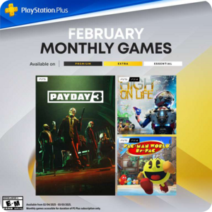 [PS5, PS4] PlayStation Plus | Payday 3, High on Life и Pac-Man World Re-Pac. игры Месяца (Февраль)