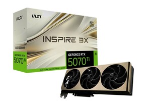 Видеокарта MSI RTX5070Ti INSPIRE 3X OC PLUS 16GB GDDR7 (цена может отличаться в зависимости от аккаунта)