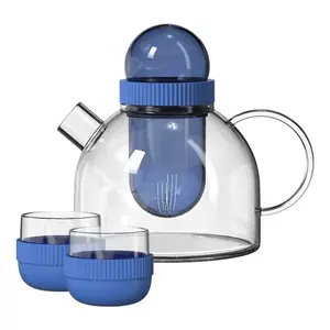 Заварочный чайник и две чашки Kiss Kiss Fish BoogieWoogie Teapot with cup (с картой OZON)