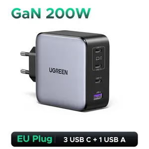 GAN зарядка Ugreen 200W
