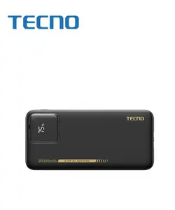 Внешний аккумулятор Tecno Power Bank TPB-P204Q, 20000 мАч, 22.5W черный (с Озон картой)