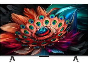 Телевизор TCL 43C655, 4К, QLED, Google TV
