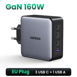 Устройство зарядное UGREEN 160W 4 Ports GaN Charger