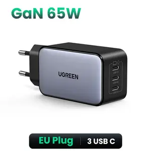 Зарядное устройство UGREEN Nexode X556, GaN, 65 Вт