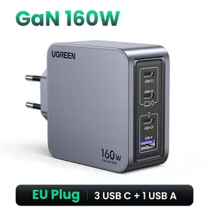 Зарядное устройство UGREEN X763 160 Вт GaN PD3.1 Type C QC4.0 3.0 