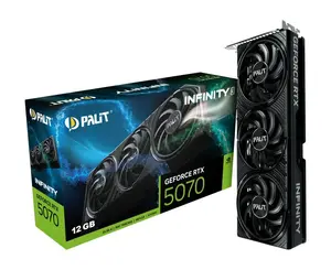 Видеокарта Palit GeForce RTX 5070 Infinity 3 12 ГБ NE75070019K9-GB2050S