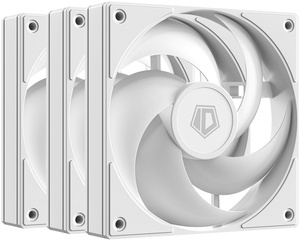 Вентиляторы для корпуса ПК ID-COOLING AS-120-W TRIO 3шт (120 x 120 мм, 4 pin, 300 об/мин - 2000 об/мин, - 27.2 дБ)