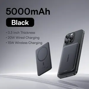 Магнитный внешний аккумулятор Baseus PicoGo (5000 мАч, ультратонкий, 20 Вт)