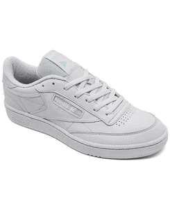 Кеды Reebok Club C 85, натуральная кожа, размеры 8 - 10.5 US (41 - 44.5 EU/RU)