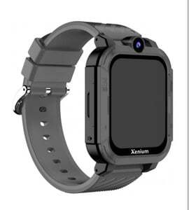 Часы-телефон Xenium Часы детские Xenium W600, темно-серые (при покупке 2 шт - 3199₽)