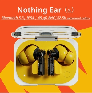 TWS наушники Nothing Ear (a), Hi-Res, LDAC, ANC, из РФ
