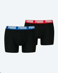Комплект трусов PUMA Men Everyday Basic Boxer, 2 шт (с картой OZON)